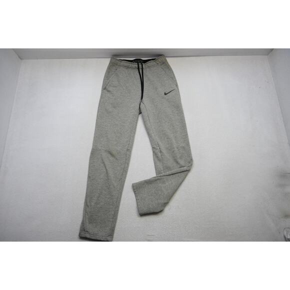 Nike Sweat Pants Dri Fit Athletic Performance Gray W/ Pockets Mens Size Small - Picture 1 of 11